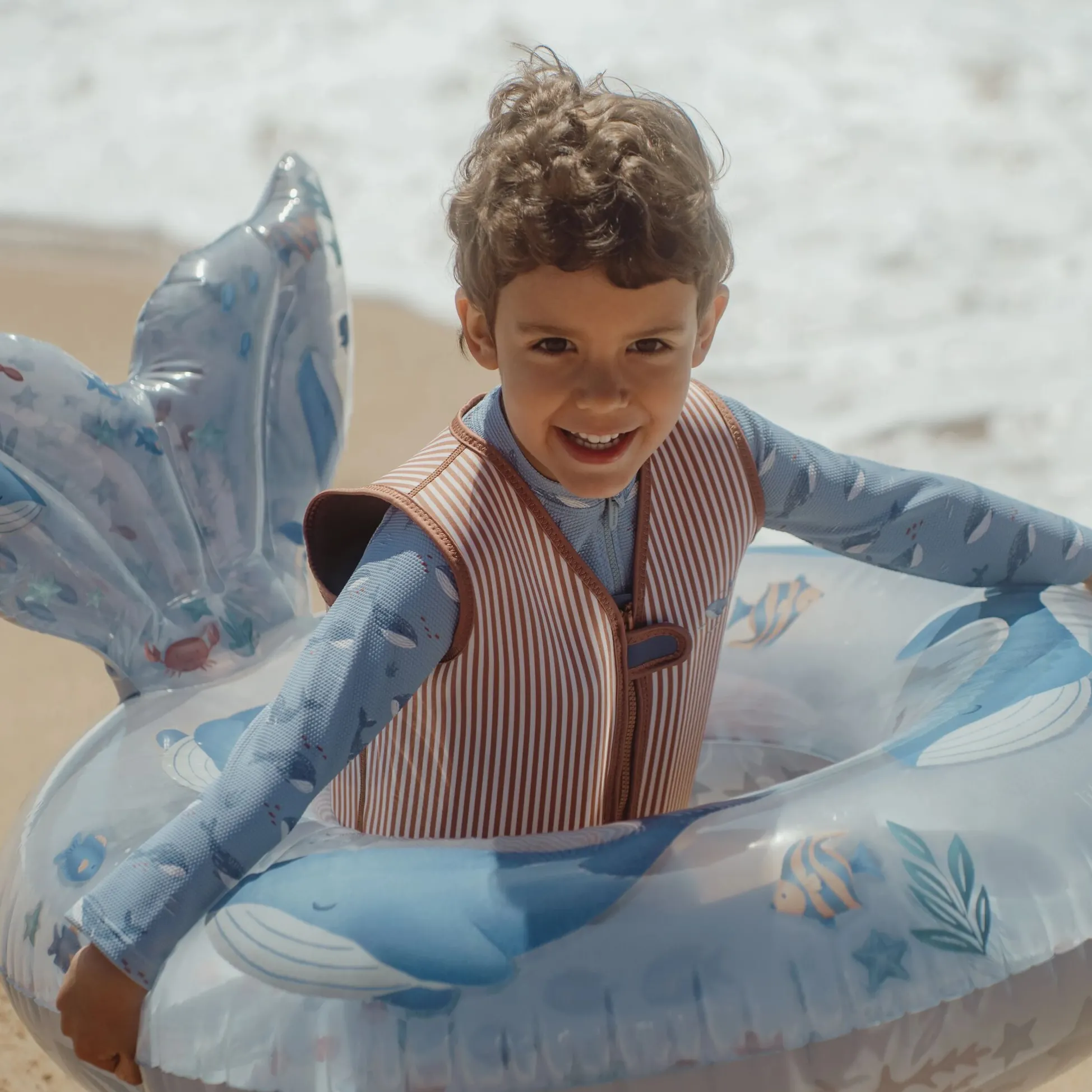 Zwemvest - Bruin - Ocean World - 2-3 Jaar